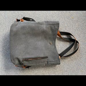 Medium Grey Canvas Bag